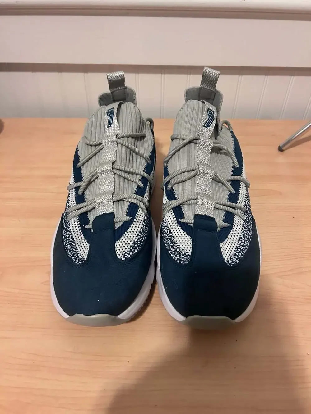 Triple 7 Racer Georgetown Navy Knit Men's Sneakers